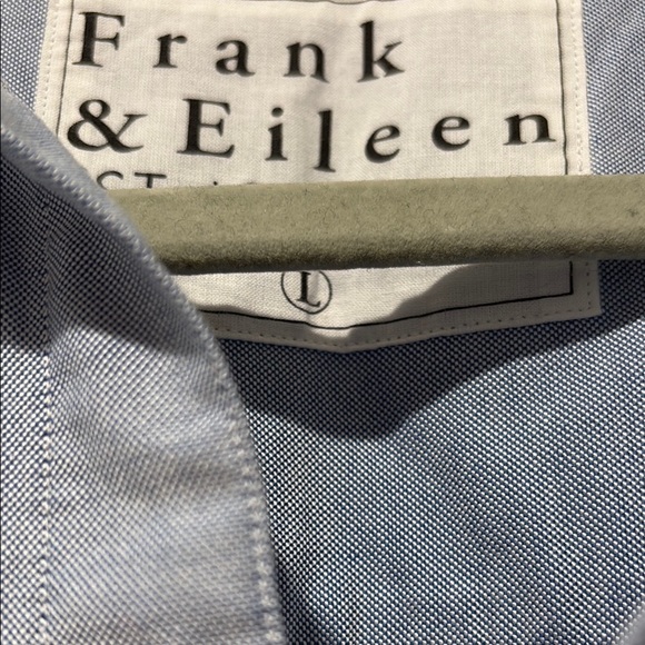NWOT Frank & Eileen Joedy Boyfriend Button-Up Shirt size L - Picture 3 of 6